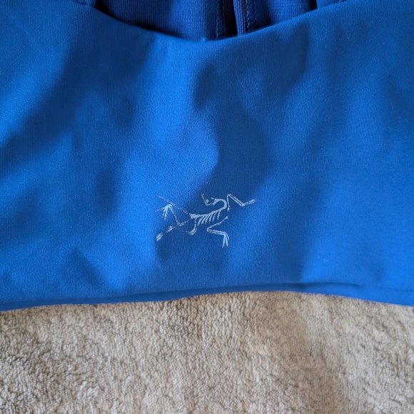 3 Arc'teryx Soria Crossback Bra Tank Top Bundle Revel Gold Black Vitality Blue - Picture 4 of 16